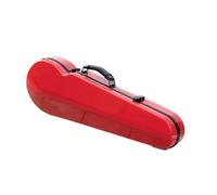 Violin Case Violin Case 4/4 Size Lightweight Waterproof Hybrid Carbon Fiber(Pure Red)