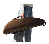 Violin Case Violin Case 4/4 Size Multicolors Available Widened Triangular Hybrid Carbon Fiber with Code Lock Sheet Music Bag(Dark Gold)