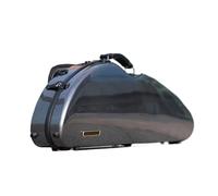 Violin Case Violin Case 4/4 Size Multicolors Available Widened Triangular Hybrid Carbon Fiber with Code Lock Sheet Music Bag(Black Dots)