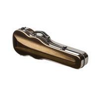 Violin Case Violin Case Carbon Fiber 4/4 Size Box Multicolor Available With Double Shoulder Straps Waterproof Ultralight(Dark Gold)