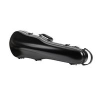 Violin case Violin Case Lightweight Sturdy Composite Material Multiple Colors Available 4/4-3/4 Size Adjustable(Black)