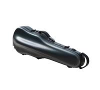 Violin Case Violin Case Lightweight Sturdy Composite Material Multiple Colors Available 4/4-3/4 Size Adjustable(Dark Gray Blue)