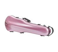 Violin case Violin Case Lightweight Sturdy Composite Material Multiple Colors Available 4/4-3/4 Size Adjustable(Pink)