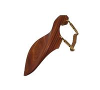 Violin Chin Rest 1 PC Violin Chin Rest 4/4 with Gold Color Clamp with Soft Wood Attached Ebony Rose Boxwood Jujube Wenge(Color 2)
