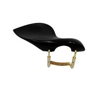 Violin Chin Rest 1PC Violin Chin Rest 4/4 with Clamp Installed in Different Wood，for 4/4-1/8 Chinrest with Standard Stand(Ebony wood 6)