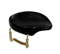 Violin Chin Rest 1PC Violin Chin Rest 4/4 with Clamp Installed in Different Wood，for 4/4-1/8 Chinrest with Standard Stand(Ebony wood 10)
