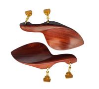 Violin Chin Rest 2pcs Rose Wood Violin Chin Rest 4/4 Full Size Install Screw Parts Pad Protector