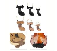 Violin Chin Rest Cover, Comfortable Material, Suitable for 34 116 Violin (Black 1/2-1/4)