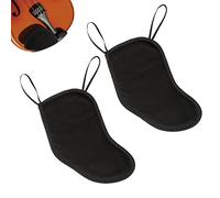 Violin Chin Rest Pad 3/4 4/4 Size, 2pcs Violin Shoulder Rest Violin Accessories for Beginners