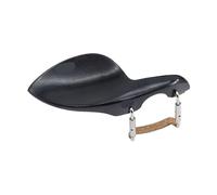 Violin Chinrest Violin Ebony Chin Rest Drag Instrument Accessories 1/2/3/4/8 Shoulder Pad(1pc 4-4 Violin Screw)