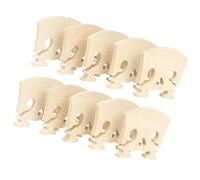 Violin Code Hand 10pcs/set 4/4 Polished Bridges Fiddle Maple Wood Bridge
