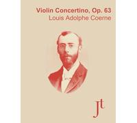 Violin Concertino, Op. 63 (Annotated): For violin and piano (with violin part) bound sheet music