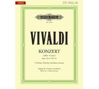 Vivaldi: Double Concerto in A Minor Op.3/8 RV522 (Two Violins & Piano) Urtext, Edition Peters EP9458A