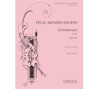 Violin Concerto in E Minor: op. 64. violin and orchestra. Réduction pour piano avec partie soliste.