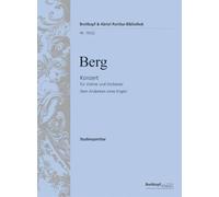 Violin Concerto - In Memory of an Angel - Breitkopf Urtext - study score - (PB 15122-07)