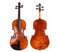 Violin Conservatory Level Handmade Violin Patterned Maple Back Violin (Color : 1/2)