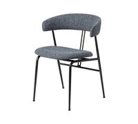 Violin Dining Chair Around Bouclé 023