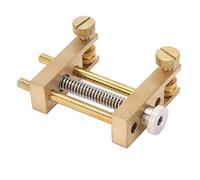 Violin Edge Crack Fixture Repair Tool, Professional Violin Repair Tool for Seam and Crack Clamping, Adjustable Double Guide Rod Brass Clamp for Violin and Viola Luthiers