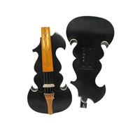 Violin Electric Violin 4/4 Solid Wood Case Bow Cable BK