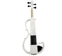 Violin Electronic Keyboard 4/4 Adult Professional Performance Level Practice Test Electroacoustic (Color : White)