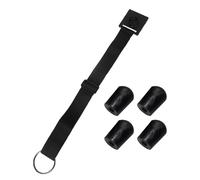 Violin Endpin Stop - Musical Instrument Safety Device, Secure Floor Grip | Flexible Strap Mechanism Padded Construction, Positioning Control Advantage, Practice Session Concert Hall Home