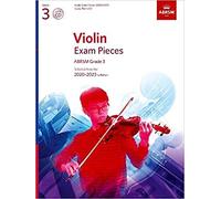 Violin Exam Pieces 2020-2023, ABRSM Grade 3, Score, Part & CD: Selected from the 2020-2023 syllabus (ABRSM Exam Pieces)