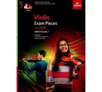 Violin Exam Pieces from 2024, ABRSM Grade 7, Violin Part, Piano Accompaniment & Audio (ABRSM Exam Pieces)