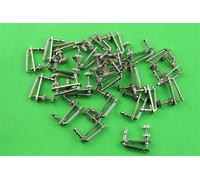 Violin Fiddle Accessories Kit 20pcs 4/4 Violin White Nickel Plated String Fine Tuners Violin Accessories