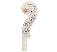 Violin Fiddle Accessories Kit 4/4 Violin Hand-carved Headstock Natural Hard Maple Animal Carving(4 string -2)