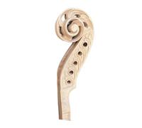 Violin Fiddle Accessories Kit 4/4 Violin Hand-carved Headstock Natural Hard Maple Animal Carving(5 string LK)