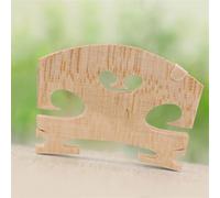 Violin Fiddle Accessories Kit Basic Violin 4/4 Bridge Well Polished Bridge Professional And Durable(4/4 height 3.3cm)