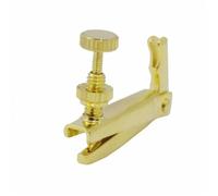 Violin Fiddle Accessories Kit Violin Tuner 4/4 3/4 Violins Metal String Adjuster Nickel Plated Fiddle Violin Accessory(Gold)