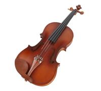 Violin Fiddle Full Set, 4/4 Matt Violin Kit for Beginners, Acoustic with Storage Cases, Matte Tiger Pattern Acoustic Solidwood Professional Fiddle for Beginners Adults