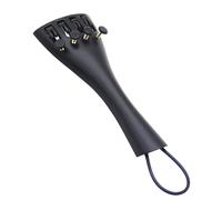 Violin Fiddle Tailpiece - Convenient Aluminium Alloy Black Violin Accessories - Musical Instrument Supplies, User Friendly Violin Tailpiece for Beginners