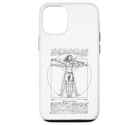 Violin Fiddle Violinist Vitruvian Man Leonardo Da Vinci Case for iPhone 12/12 Pro