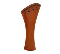 Violin Fine Tuner Tailpiece Premium Jujube Wood 4/4 Size Fiddle Tail Piece with Smooth Adjustable Tuners for Professional Violinists and Music Students