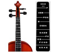 Violin Finger Guide Fingerboard Position Stickers Stringed Musical Instruments Fretboard Marker Stickers for Learning Music Notes Kids Adult Beginner Play or Fiddle Removable 4/4 Water Resistant