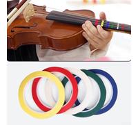 Violin Fingering Tape 66m for Fingerboard Position Guides on Violin, Viola, Cello, and Bass with Material That Does Not Harm Instrument (White)