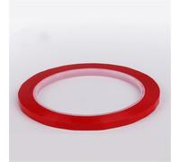 Violin Fingering Tape for Violin Viola Cello Bass, 3mm and 5mm Width Fingerboard Position Stickers, Acid-For PVC Fretboard Guide Roll 66M Length for Students and(3MM Red)