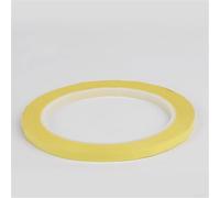 Violin Fingering Tape for Violin Viola Cello Bass, 3mm and 5mm Width Fingerboard Position Stickers, Acid-For PVC Fretboard Guide Roll 66M Length for Students and(5MM Yellow)