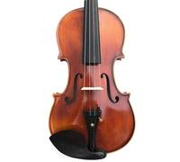 Violin Flat Hand-lacquered Violin Air-dried 10-year Maple White Pine Ebony (Color : 1/2)