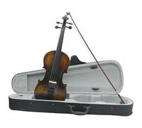 Violin for Beginners 4/4 Vintage Violin Varnish Stylish Retro Old-fashioned Violin Beginners Stringed Music Instrument(SET1)