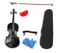 Violin for Beginners 4/4 Violin Natural Striped Maple Handmade Professional Matte Violin For Violin Players And Beginners(1/8)