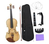 Violin for Beginners 4/4 Violin Spruce Panel Maple Beginner Violin With Case Bow Strings Shoulder Rest Accessories String Instrument Violin(Set2)