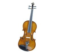 Violin for Beginners Handmade Painted Ebony Accessories Violin Pattern Violin(1/2)