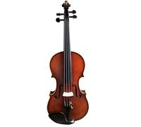 Violin for Beginners Handmade Violin Maple Back Panel Side Panel Spruce Panel Brown Coffee Violino With Case Brazilian Bow(4/4)