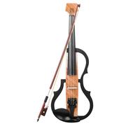 Violin for Beginners Headless Electro-acoustic Violin Carbon Fiber Silent Violin Adult Professional-grade Electronic Violin(D)