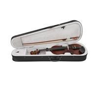 Violin for Beginners Matte Violin 4/4 4/3 Solid Wood Natural Acoustic Violin For Beginner Basswood Fiddle With Violin Parts(SET1,4/4)