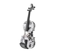 Violin for Beginners The Solid Spruce Panel Of The Acoustic Electric Violin Has Unique Pattern Suitable For Beginners And Violin Players.