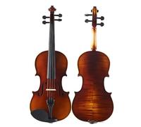 Violin for Beginners Violin Tiger Pattern Test Performance Level Beginner Handmade Solid Wood Suitable For Beginners And Adults(1/2)